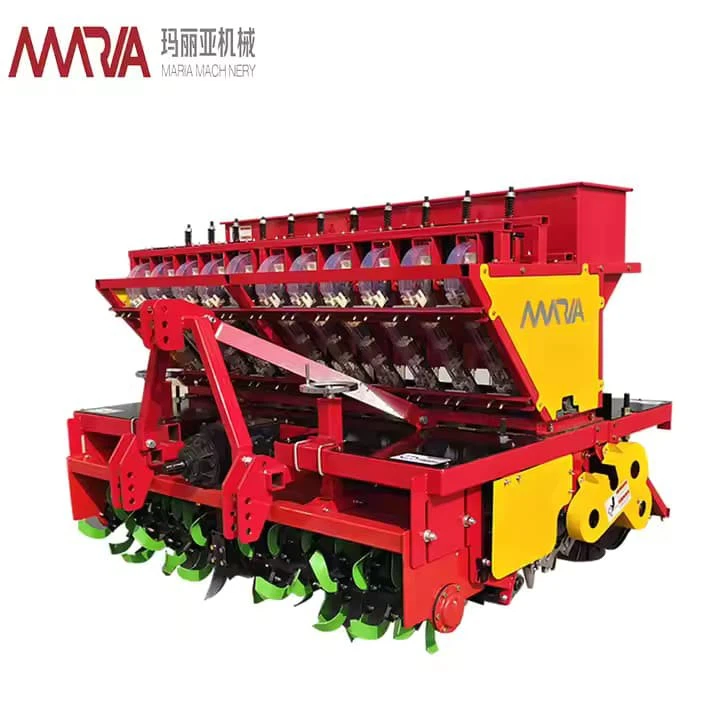 Professional Garlic Planter Tractor Attachment Automatic Seed Dispenser Quick Planting For Garlic Planting